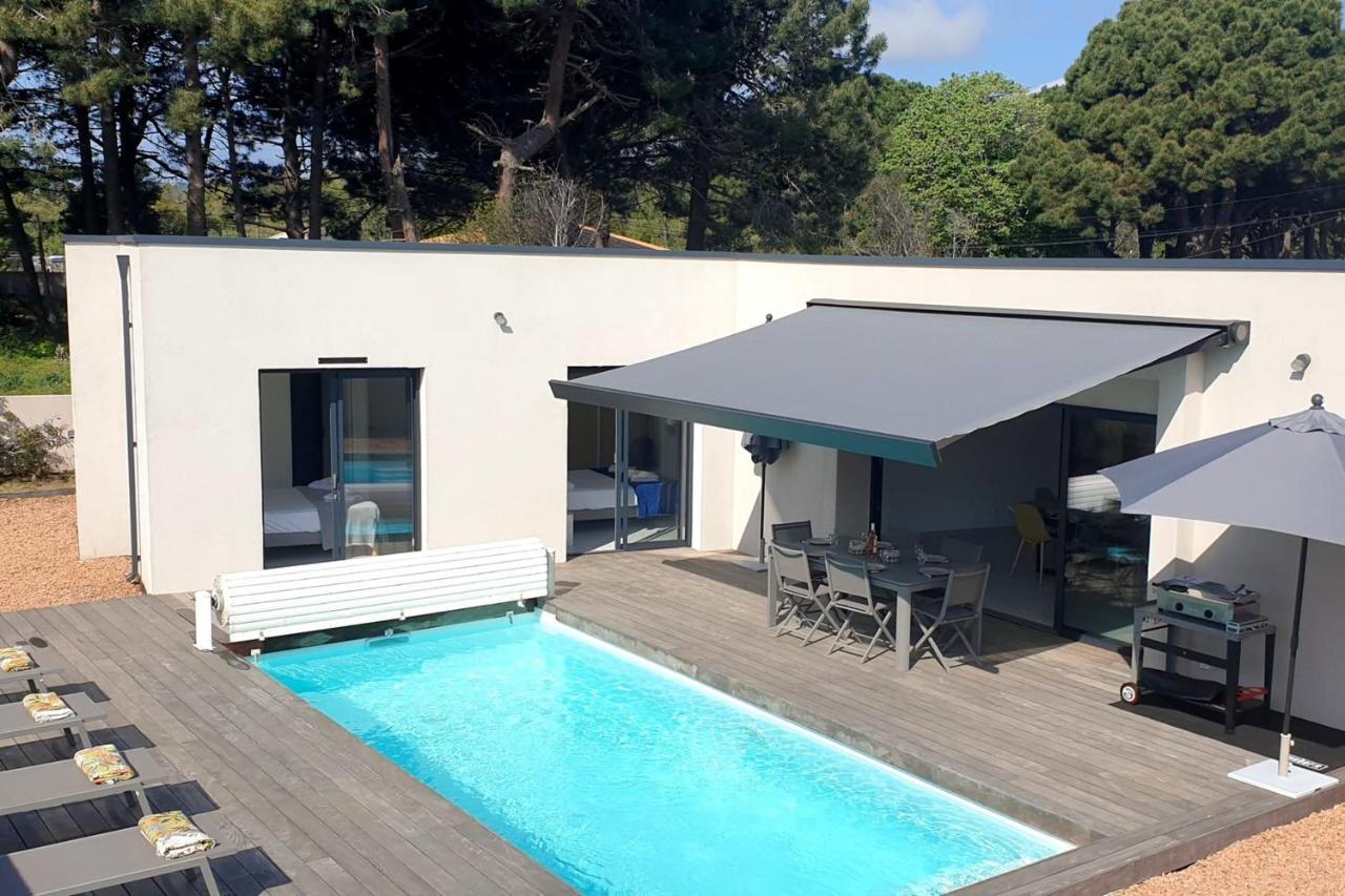 Villa Rossa 6 Pers Dans Residence Avec Piscine Chauffee Privee 르씨 외부 사진