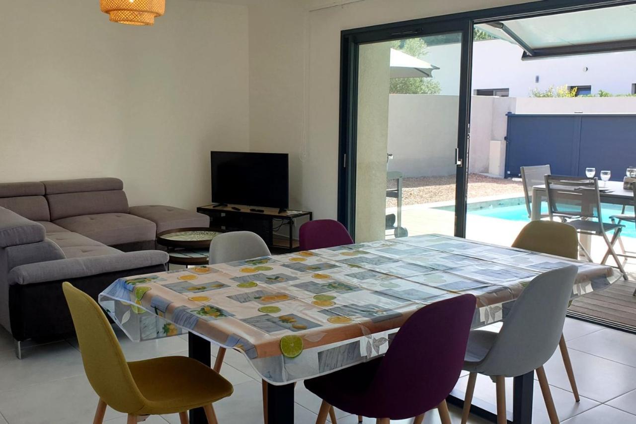 Villa Rossa 6 Pers Dans Residence Avec Piscine Chauffee Privee 르씨 외부 사진