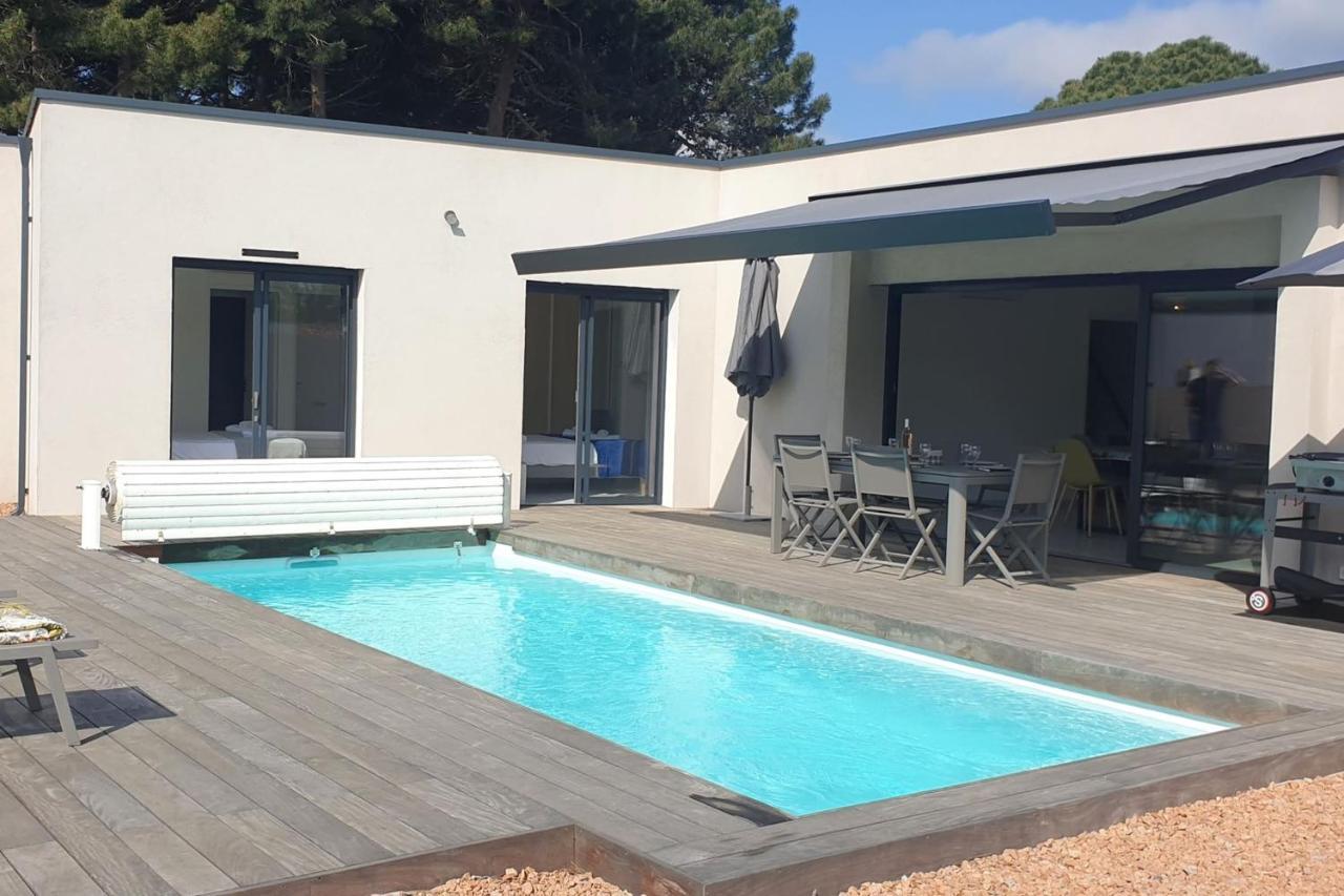 Villa Rossa 6 Pers Dans Residence Avec Piscine Chauffee Privee 르씨 외부 사진